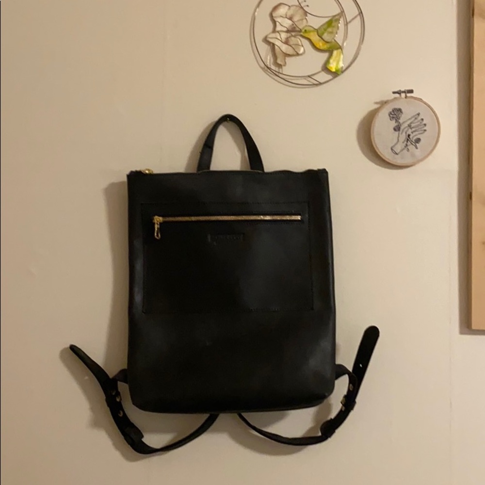 NWT Parker Clay Miramar Leather Backpack